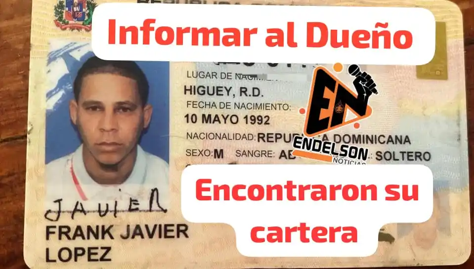 Image from Endelson Noticias (EN): Informar al dueño  Para recuperarla favor contactar al número teléfoni...