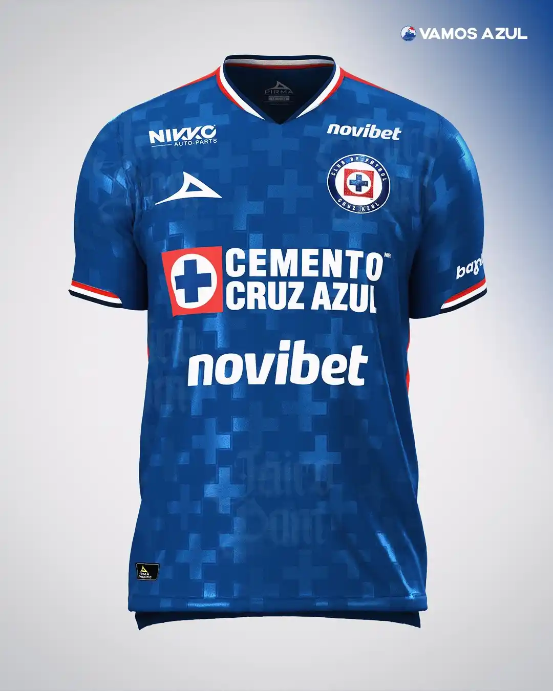 Image from Vamos Azul: ¡LA NUEVA PIEL! 🎽💙 Cruz Azul presentó su camiseta con la incorporac...