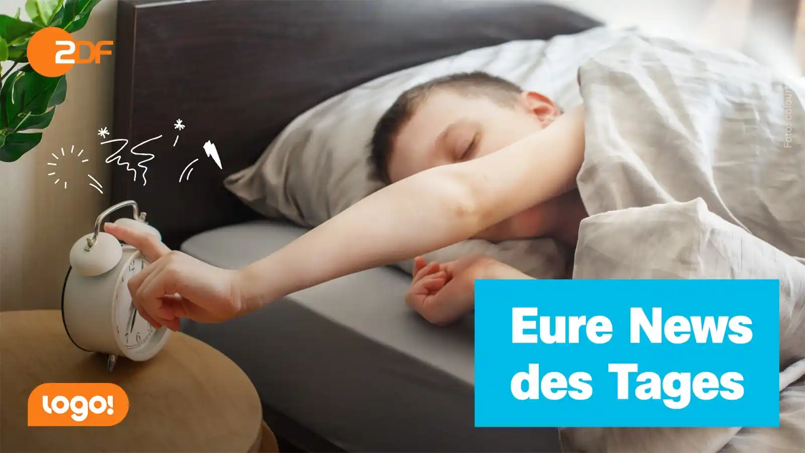 Image from ZDF logo!: Leute, ich sag’s euch ehrlich: Ich drücke morgens locker fünfmal auf „...