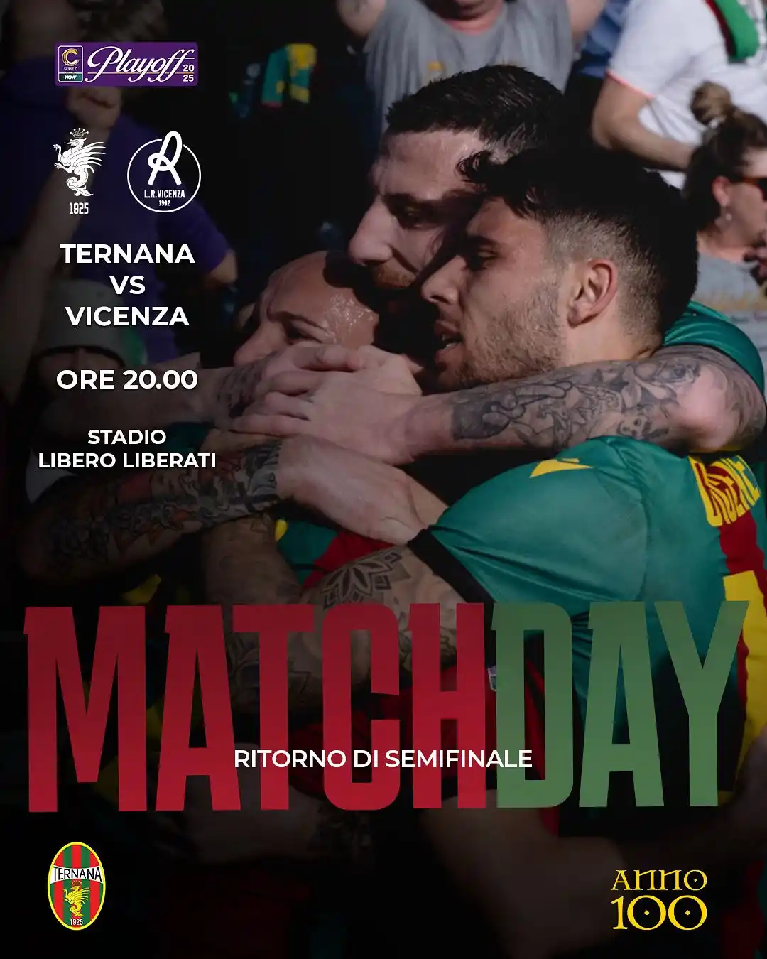 Image from Ternana Calcio: π₯π πππππ πππ ππ₯ π¦ 20:00 π VICENZA <a class="text-blu...