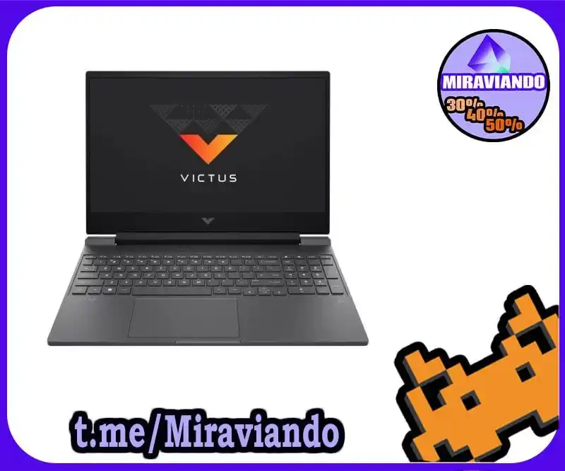 Image from OfertasExpress tecnología : Portátil Gaming HP Victus 15-FA0052NS Intel Core i5-12450H/ 16GB/ 512G...