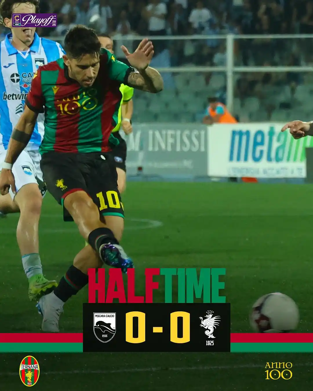 Image from Ternana Calcio: Primo tempo in parità   <a class="text-blue-500 hover:underline cursor...