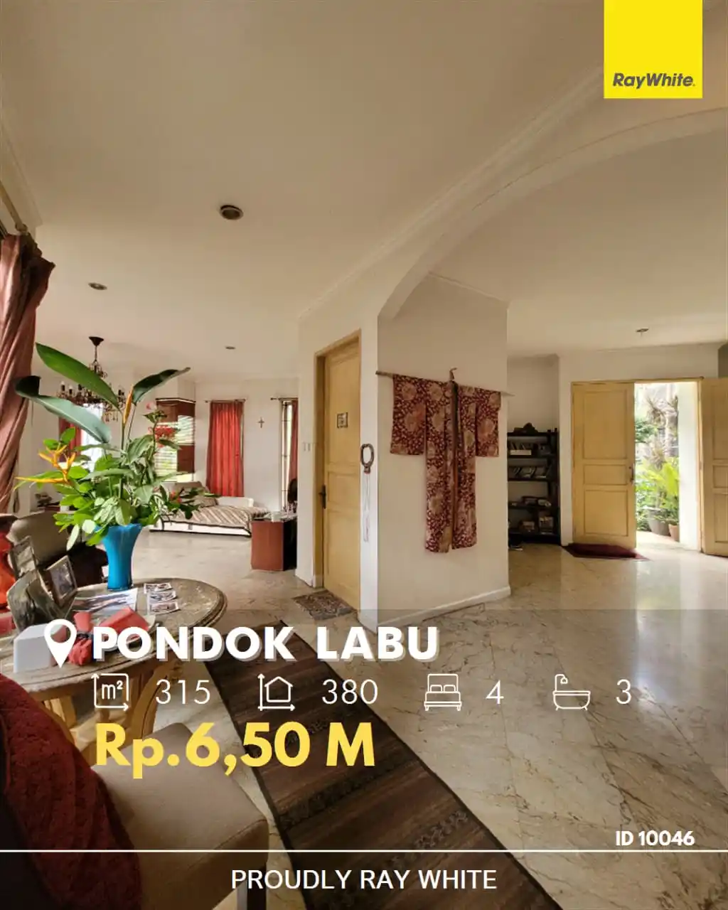 Image from Haryadi Handoko Property: Rumah siap huni di Pondok Labu https://raywhitecipete.net//ListingView...