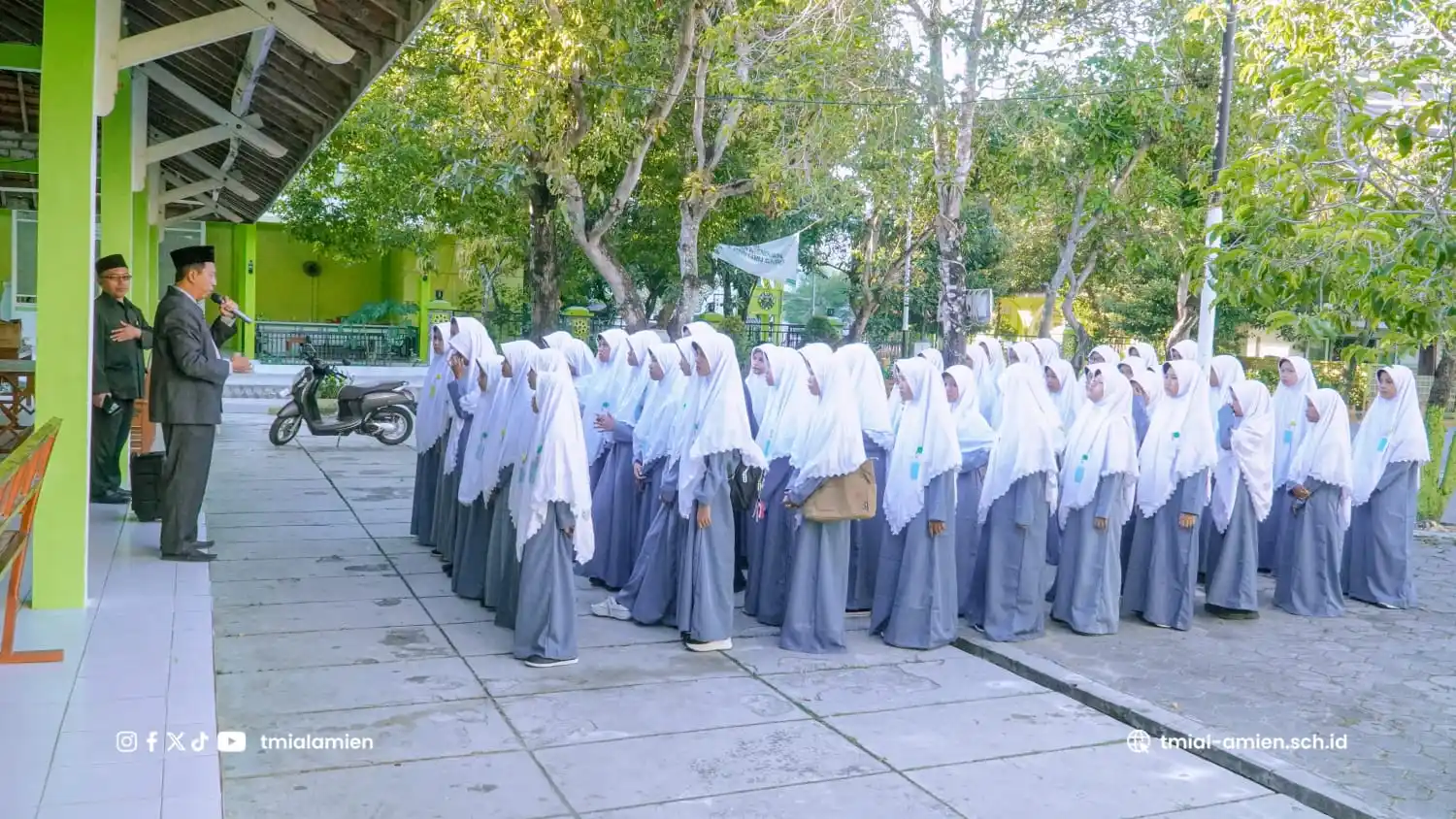 Image from TMI Al-Amien Prenduan: Santri Baru Gelombang II mulai mengikuti Ujian Penempatan Kelas hari i...