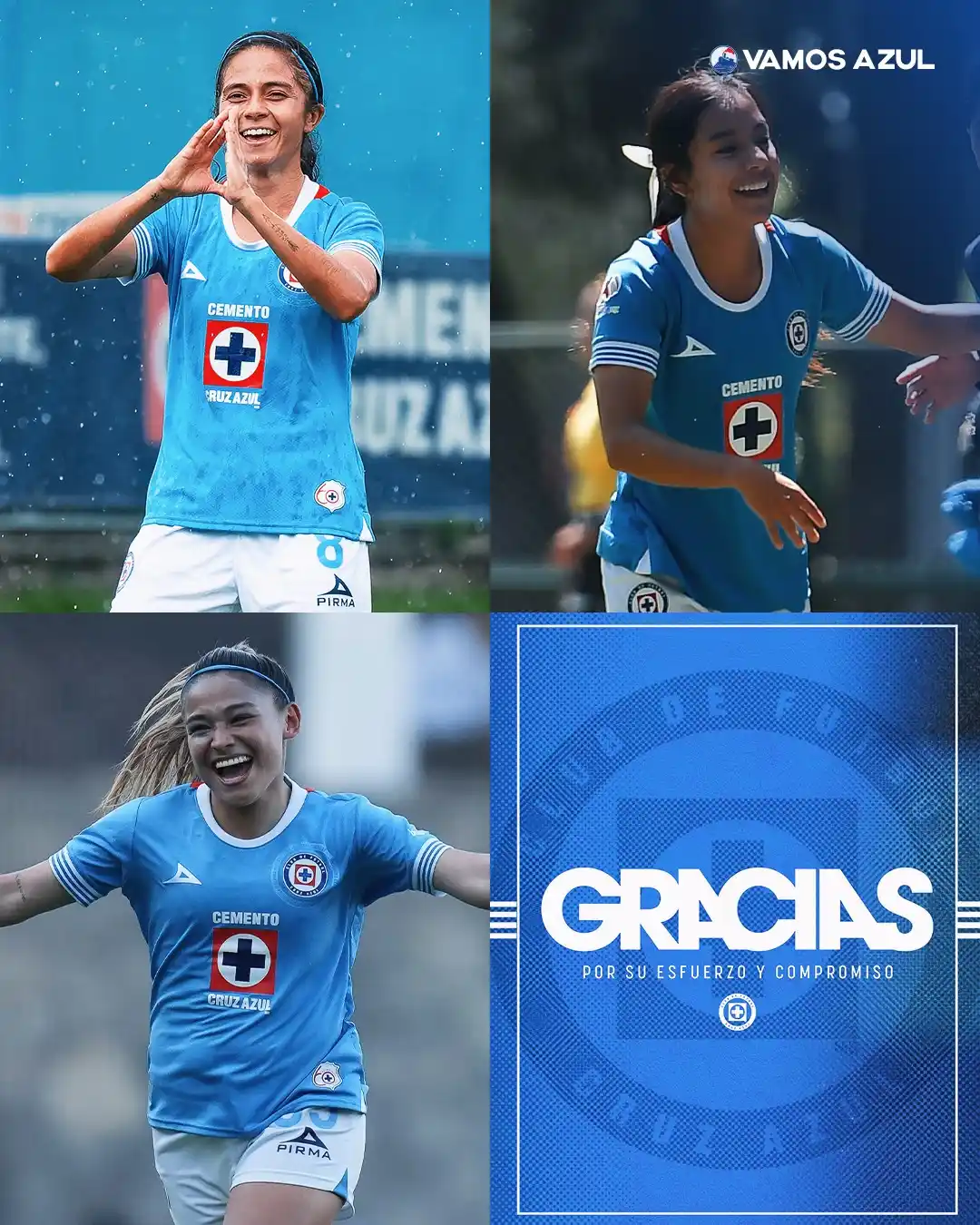 Image from Vamos Azul: *¡SIGUE LA LIMPIEZA!* 🧹🚂 Cruz Azul Femenil anunció a tres bajas más...
