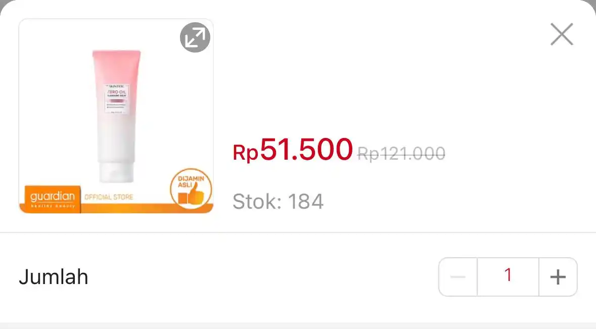 Image from Racun Shopee 🧡: Skintific Zero Oil Cleansing Balm 100Gr https://s.shopee.co.id/qXhTJuA...