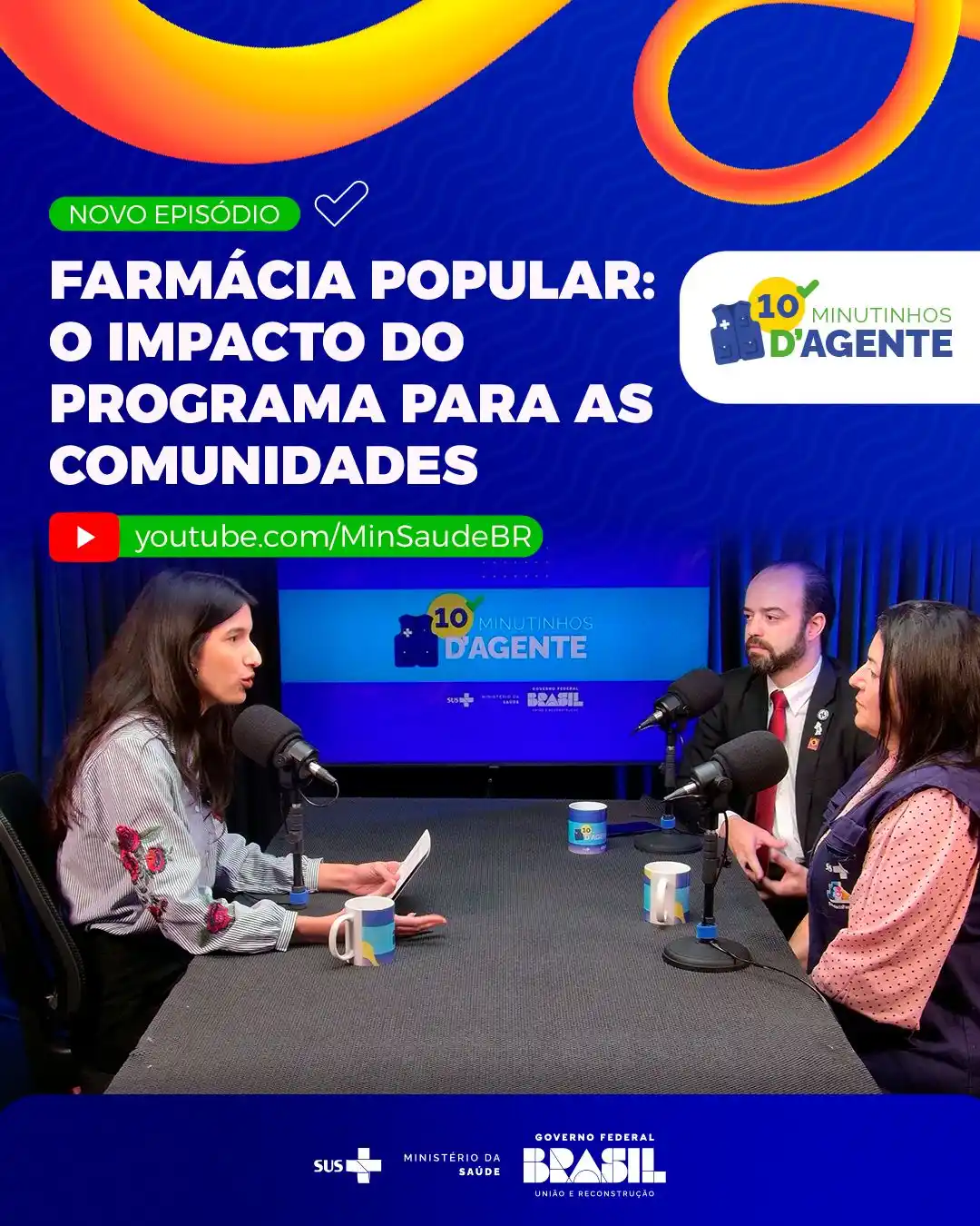Image from Ministério da Saúde - Agentes: Texto de Apoio No novo episódio do 10 Minutinhos D’Agente, conversamo...