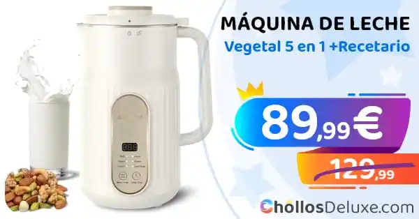 Image from Chollos Deluxe: VEGETAL 5 EN 1❗️💥 🔹 *Máquina de Leche Vegetal 5 en 1 +Recetario* ❗...