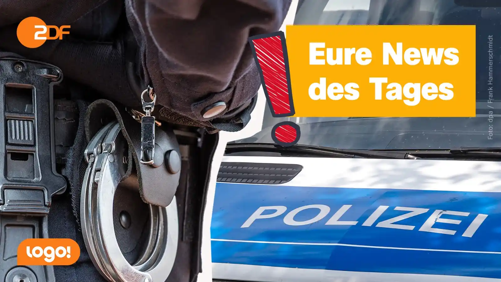 Image from ZDF logo!: Wir starten heute mit einer echten heftigen Nachricht, aber danach wir...