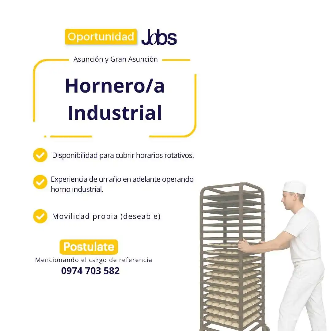 Image from Empleo Paraguay: 13.06.2025  Seguinos https://www.tiktok.com/@empleoparaguay?_t=ZM-8wGm...