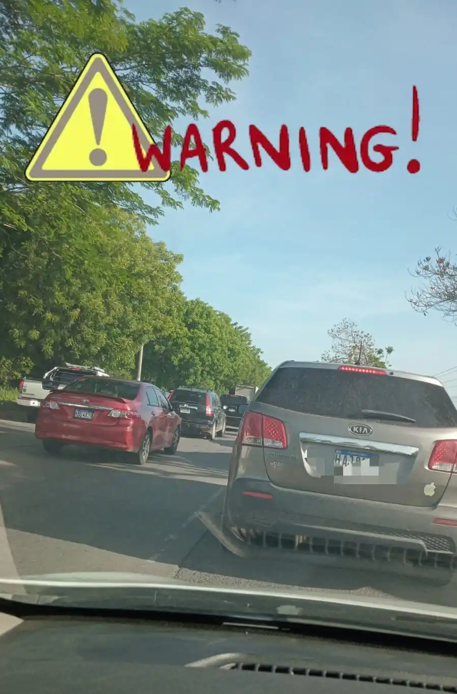 Image from Tráfico | Educación Vial | Honduras 🇭🇳🚘👨🏫: 📲 7:52 am || 🧶🪡La Lima 🚘 Comunidad reporta entrada SPS ❌cerrada ...
