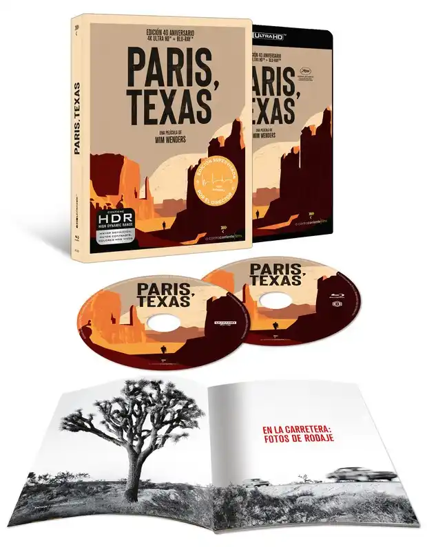 Image from mubis - Ofertas en Cine: ❗Ahórrate el IVA en elcorteingles❗ Paris, Texas en UHD 4K y Blu-ray c...