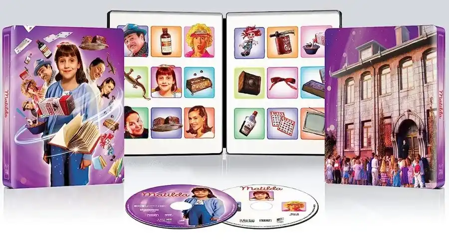 Image from mubis - Ofertas en Cine: Arvi confirma el lanzamiento del Steelbook de Matilda en UHD 4K para e...