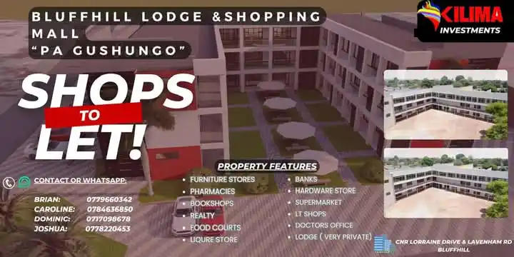 Image from The Daily News Zimbabwe: Bluffhill Lodge & Shopping Mall “Pa Gushungo” SHOPS TO LET - Contact o...