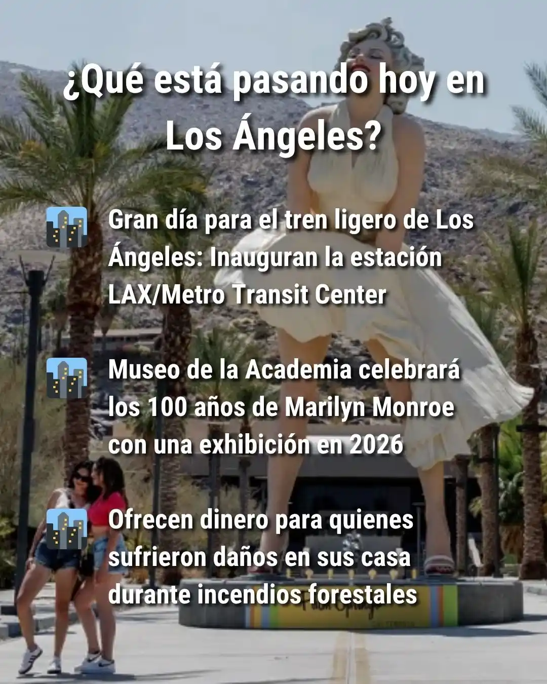 Image from Telemundo 52: ¡Buenas tardes! ☀️  Esto es lo que está pasando hoy en su comunidad.  ...