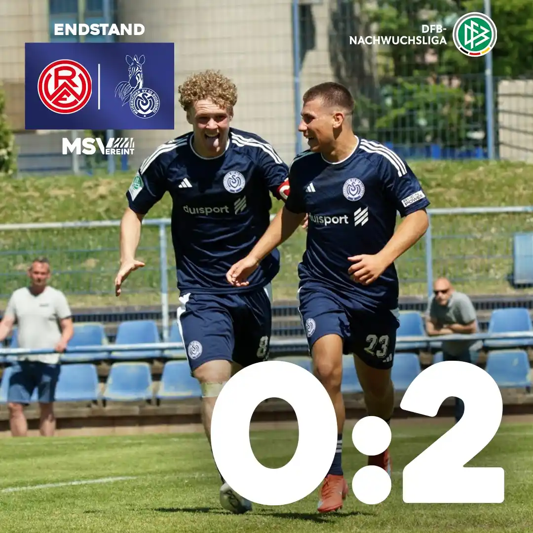 Image from MSV Duisburg: Den ersten Derby-Sieg am heutigen Tag haben unsere B-Junioren eingefah...