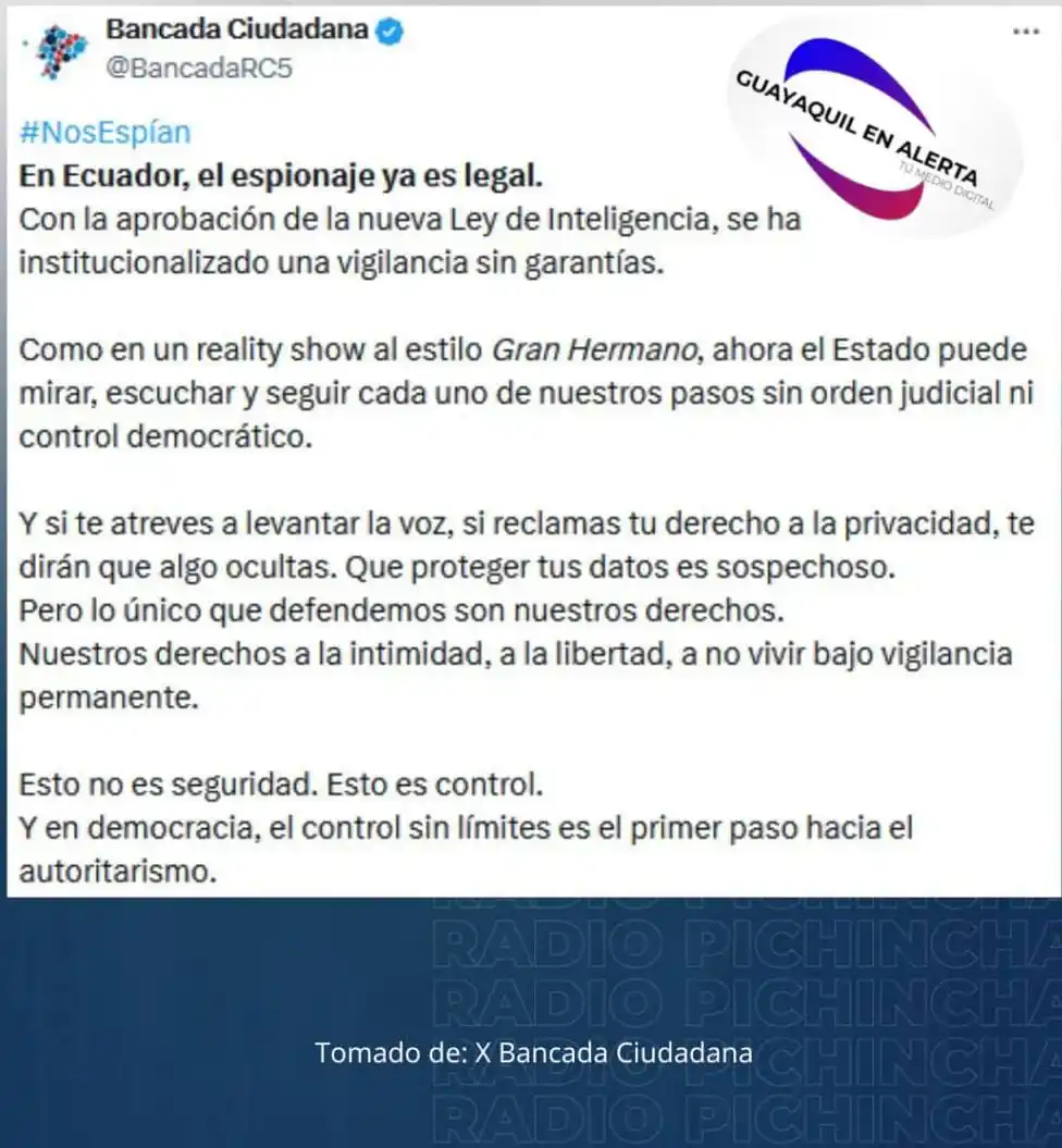Image from GUAYAQUIL EN ALERTA 1: <a class="text-blue-500 hover:underline cursor-pointer" href="/hashtag...
