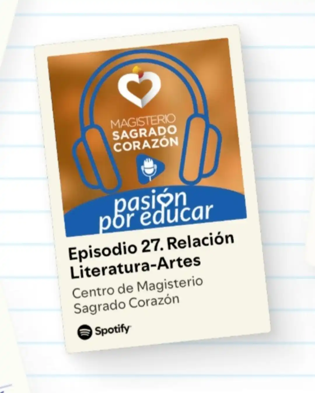 Image from Centro de Magisterio Sagrado Corazón: Episodio 27. Relación Literatura-Artes  En este nuevo episodio un grup...