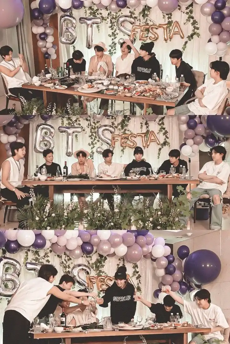 Image from 𝕁𝕚𝕜𝕠𝕠𝕜 ℕ𝕖𝕨𝕤 ⟭⟬ 🌙🐥✨🐰💗 ⟭⟬E ARE B⟬⟭CK: D-08 💗 HAPPY BTS DAY 🥳🥳🥳🥳🥳🥳🥳: ☀️: Eu não consigo por em palavras o amor que eu sinto por eles. Eu ...