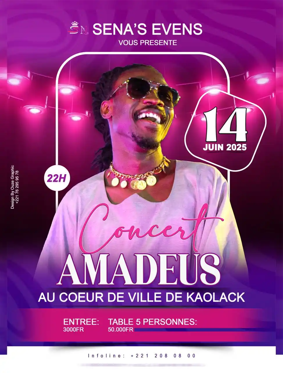 Image from Massamba AMADEUS: Je serais en concert à kaolack pour la première fois ce samedi 14 juin...