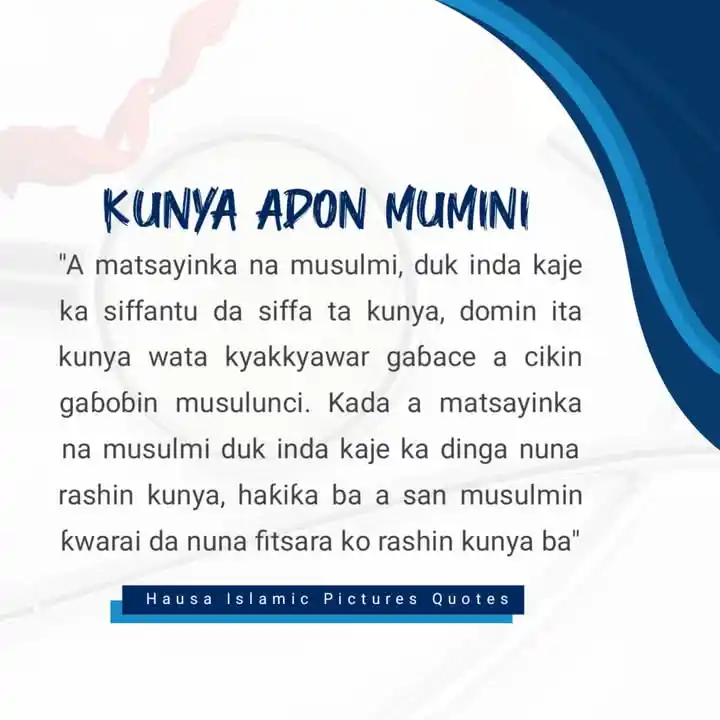 HAUSA ISLAMIC PICTURES QUOTES post