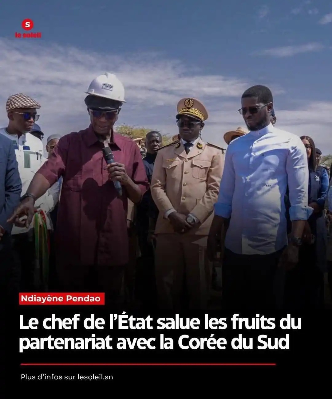 Image from PASTEF-Les Patriotes -/2050 🇸🇳: Le président de la République, Bassirou Diomaye Faye, a effectué ce je...