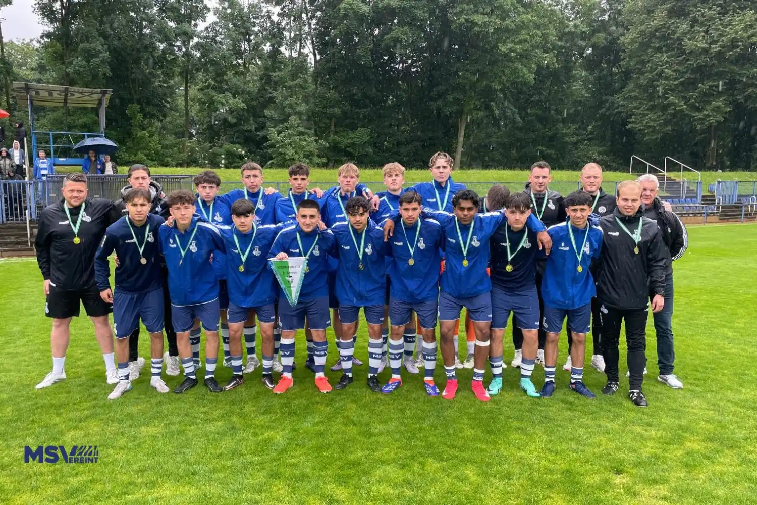 Image from MSV Duisburg: Niederrheinliga-Sieger MSV! Unsere U16 setzte sich am gestrigen Sonnta...