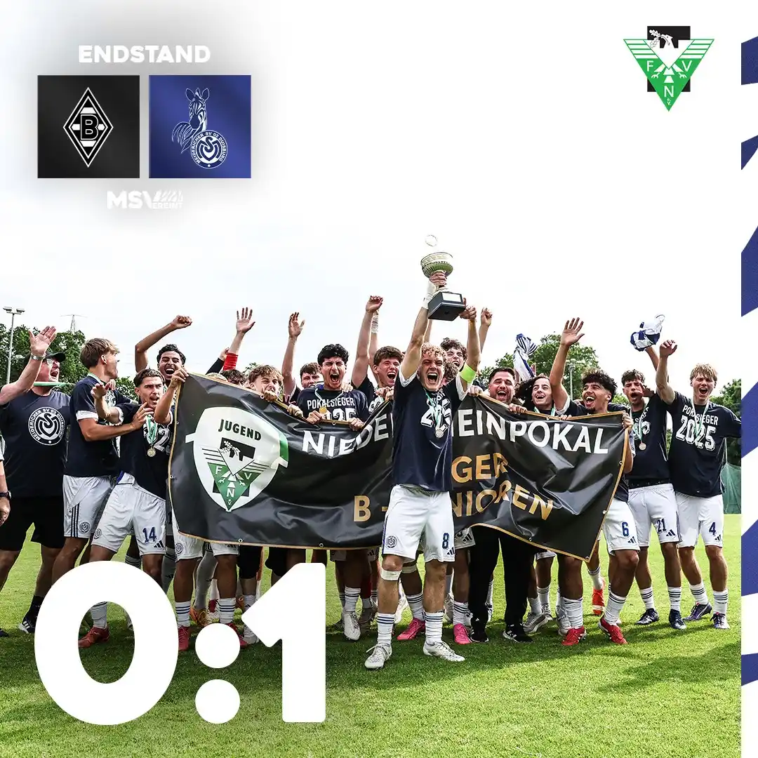 Image from MSV Duisburg: Niederrheinpokalsieger MSV!!! Unsere B-Junioren haben das Pokalfinale ...