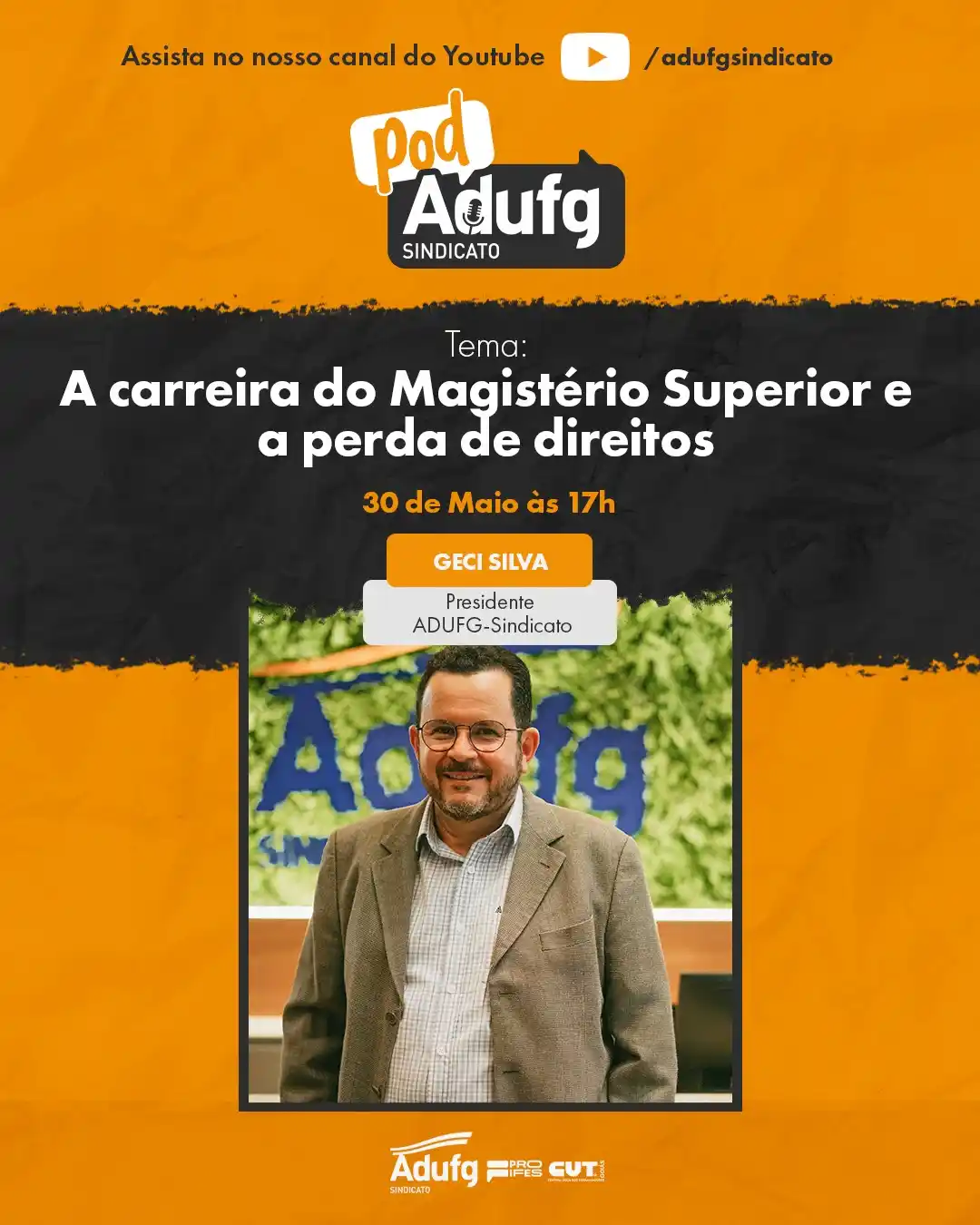 Image from Adufg Notícias: 🎧O PodAdufg <a class="text-blue-500 hover:underline cursor-pointer" h...