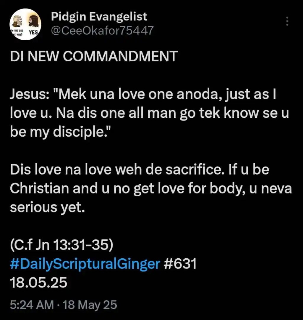 Daily Scriptural Ginger 🔥 post