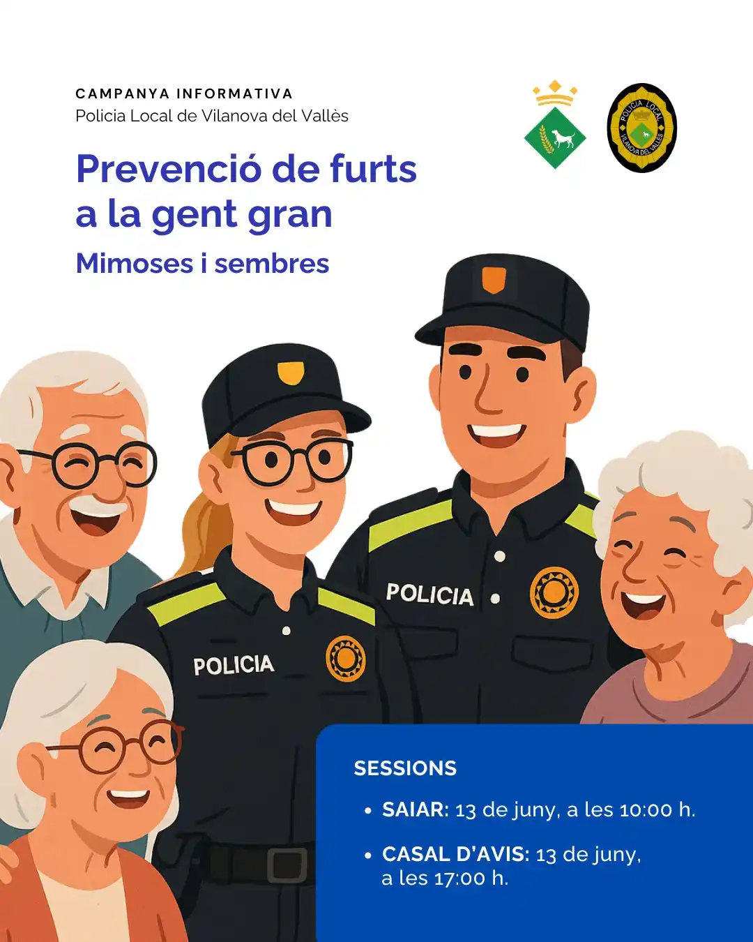 Image from Ajuntament de Vilanova del Vallès: 👮♀ A Catalunya s'ha detectat un augment dels furts perpetrats amb mè...