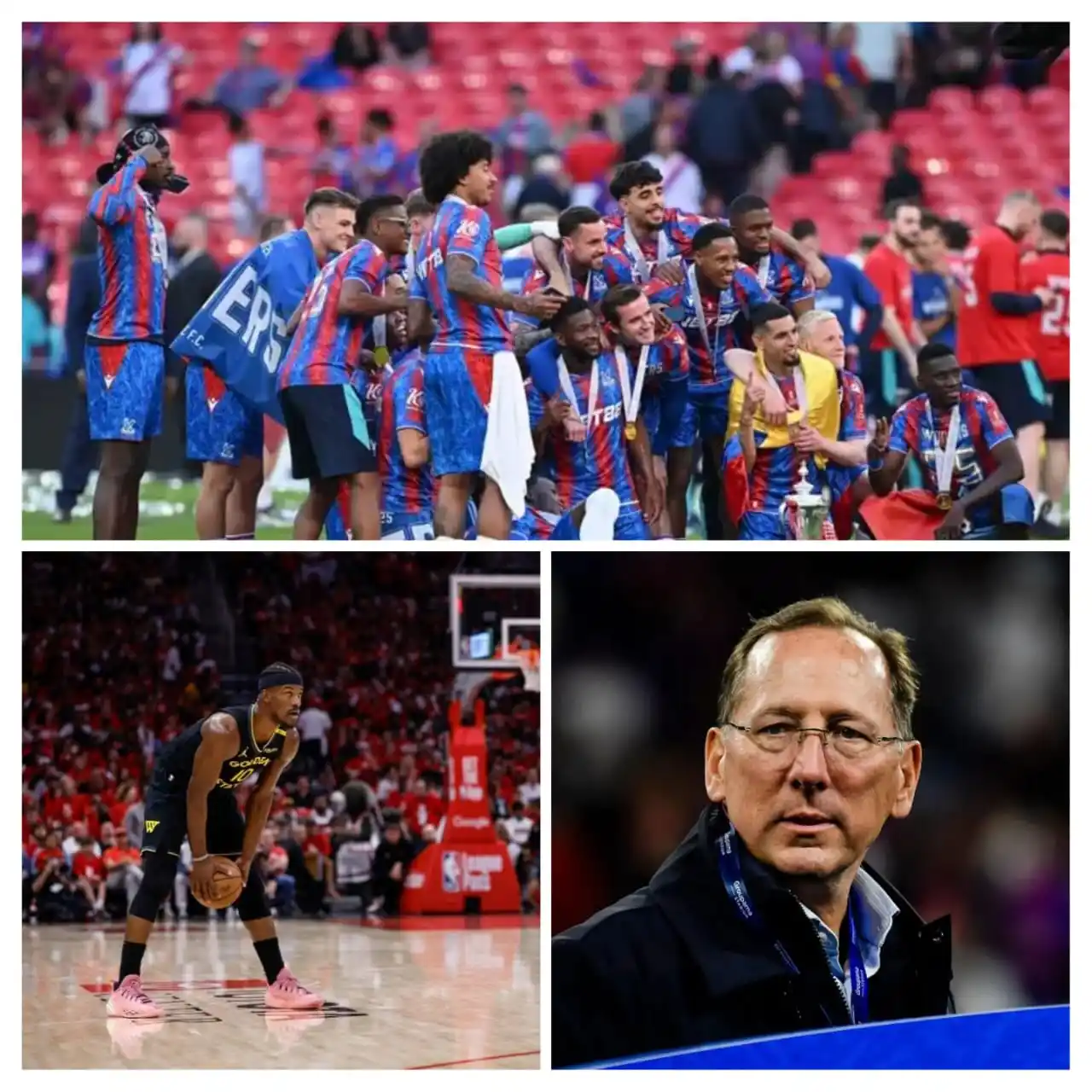 Image from SOCCER WORLD News HQ: A group of sports and entertainment executives, including NBA star Jim...