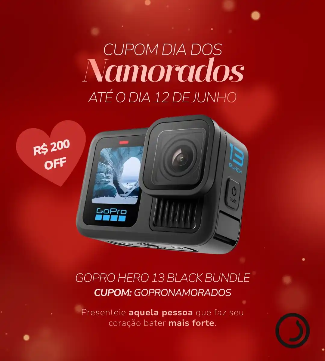 Image from Canal da Detona 💣📷: ❤️ *A PRIMEIRA DO DIA!* ❤️ ❤️ *GOPRO HERO 13 BLACK BUNDLE* 🔥 Descon...
