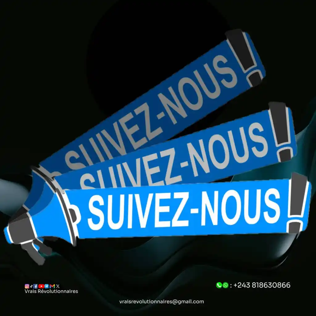 Image from Les Vrais Révolutionnaires (VR): Aaaallôooooooooooooooo📞 Congolaises et Congolais, ne ratrez rien sur...