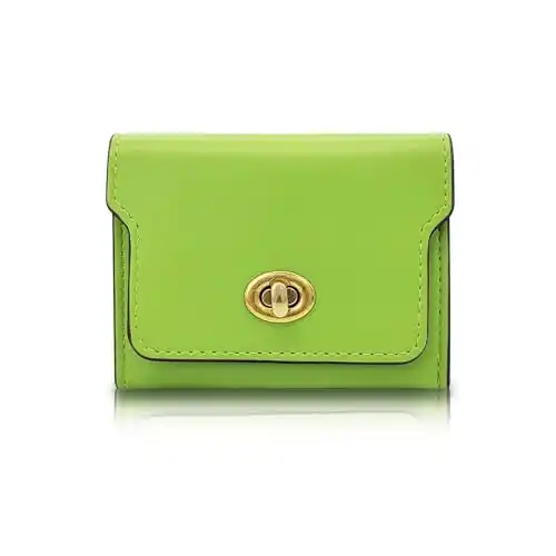 Image from Pirate Deals Angebote | Preisfehler, Schnäppchen, Rabatte & Freebies: AfitLulu Geldbörse Damen Klein Portemonnaie Damen Retro Verriegelung G...