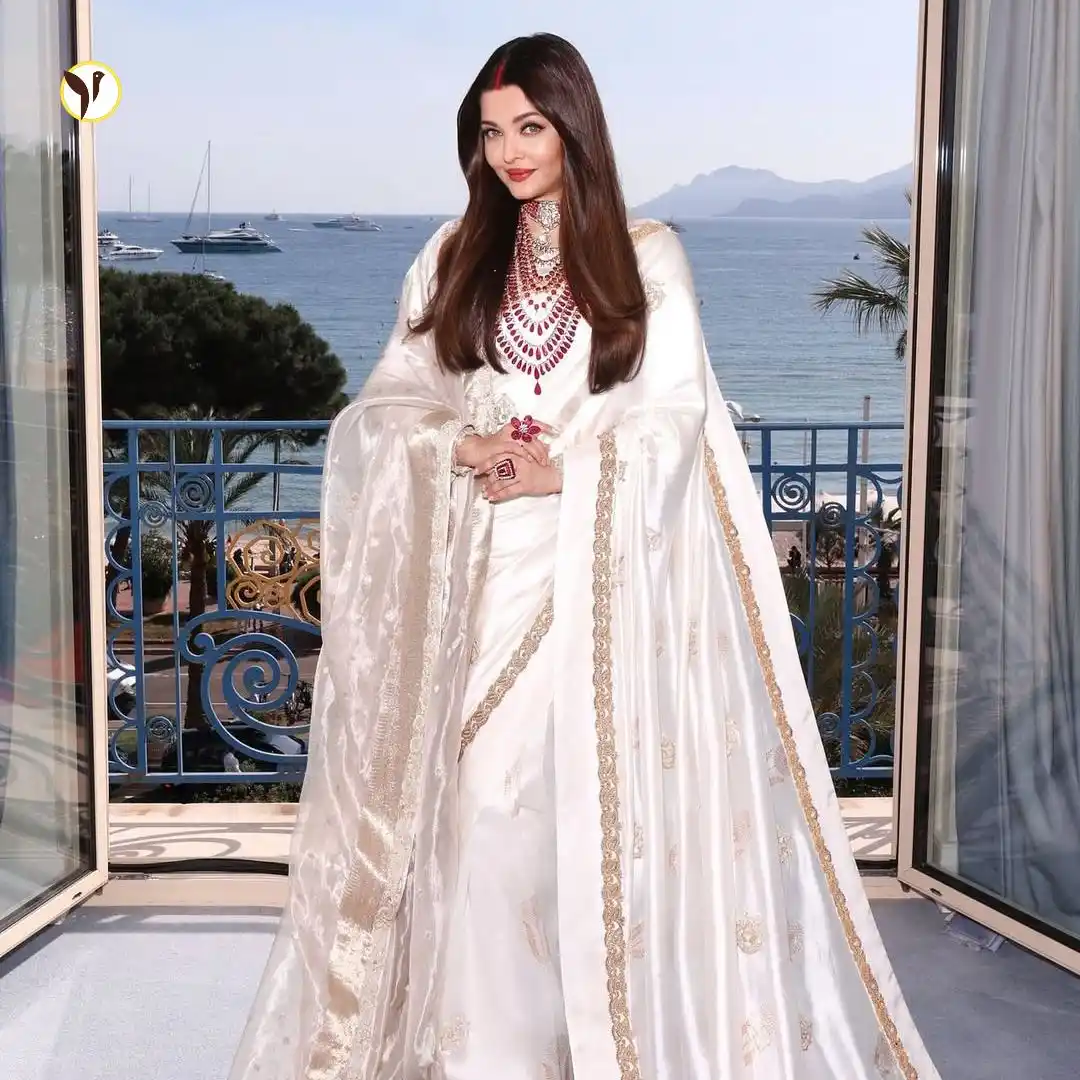 Image from Jobaaj Stories: Aishwarya Rai Bachchan turned heads at the Cannes Film Festival 2025 w...