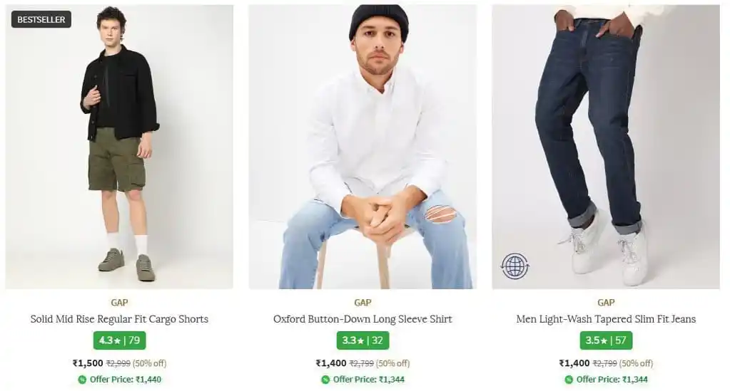 Image from 📢 AsliSKP x Hidden Discount Deals & Offers 🤑 🛍️: 🌟 Ajio Crazy Deals Min 50% Off On Top Brands • GAS : https://ajiio.i...