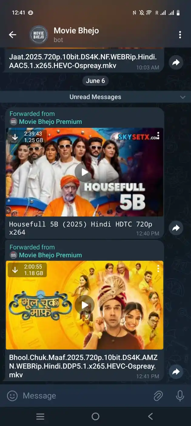Movie Bhejo post