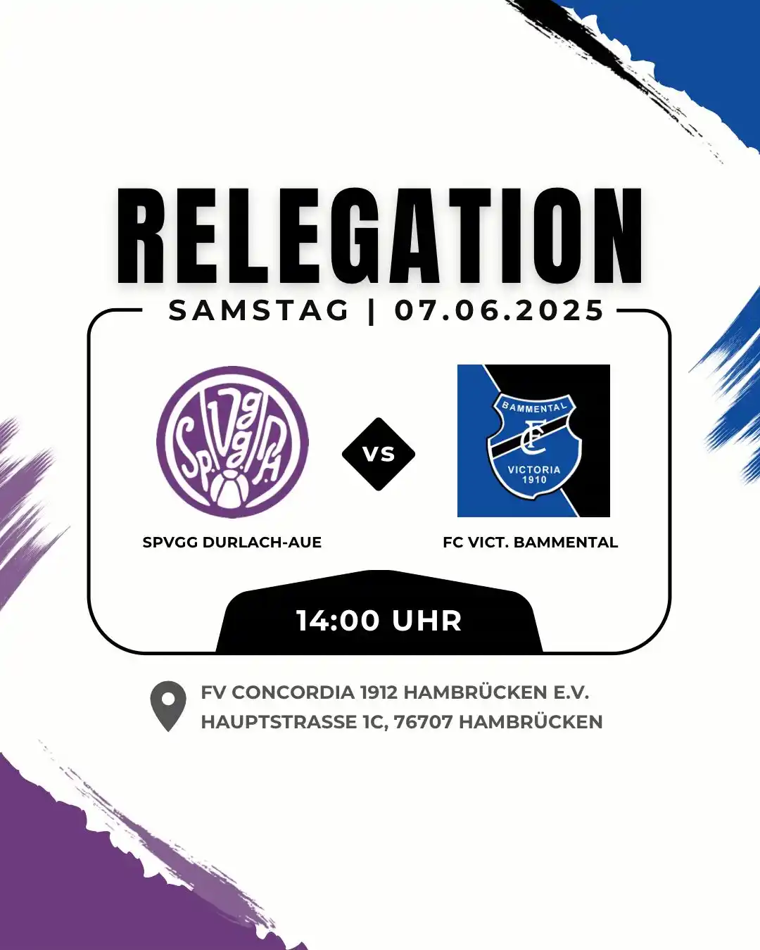 Image from FV Hambrücken: Am kommenden Samstag, den 07.06.2025 richten wir eines der entscheiden...