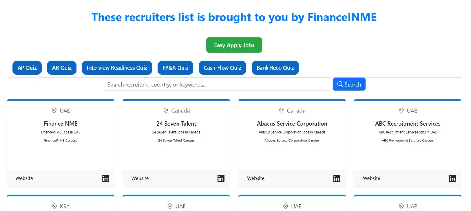 Image from FinanceINME I Finance Jobs & Careers: 🚀 Another Big Improvement! 🚀 😩 Tired of endlessly searching for re...