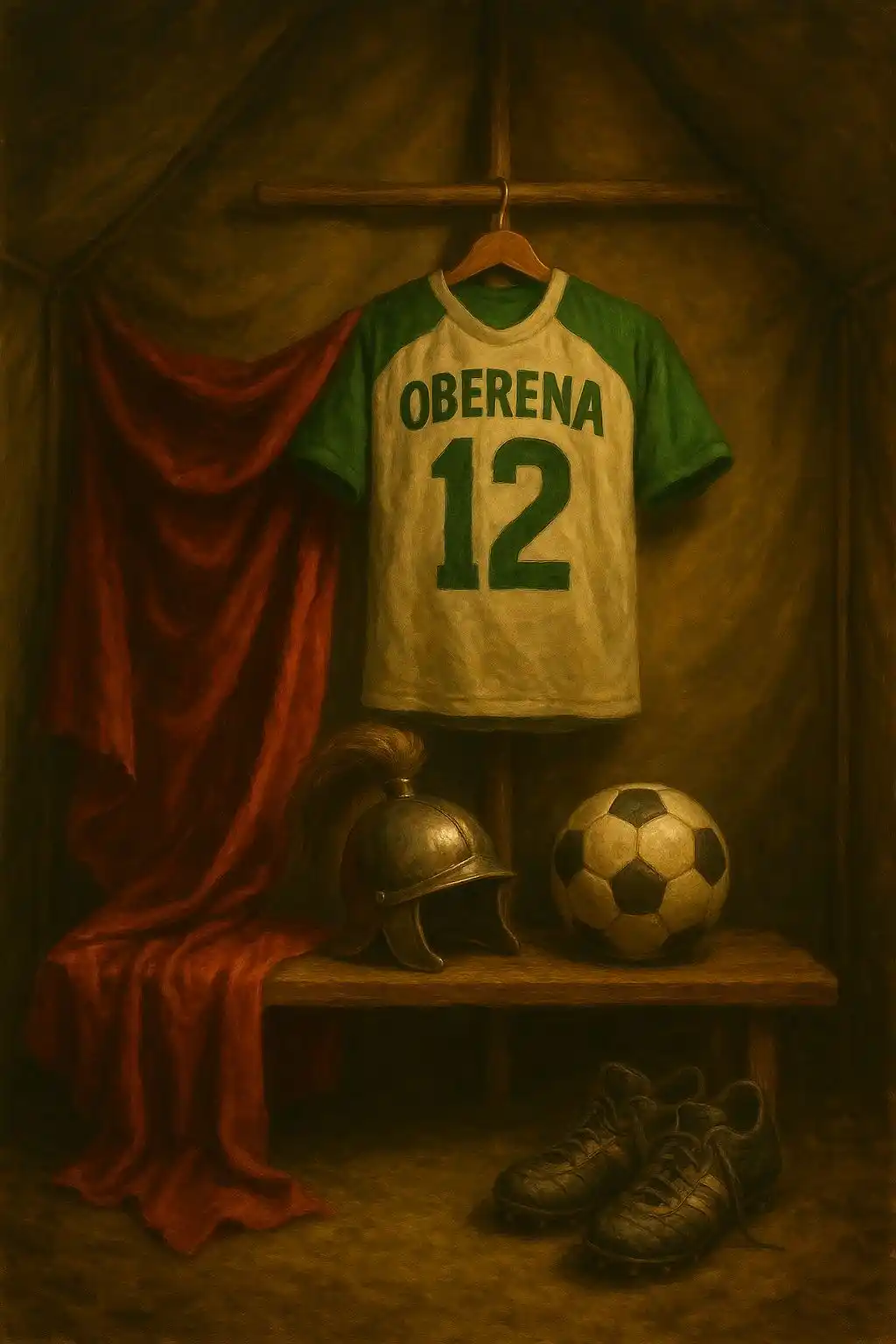 Image from Oberena Fútbol: “Antes de la batalla, el honor. Antes del partido, la historia” <a cl...