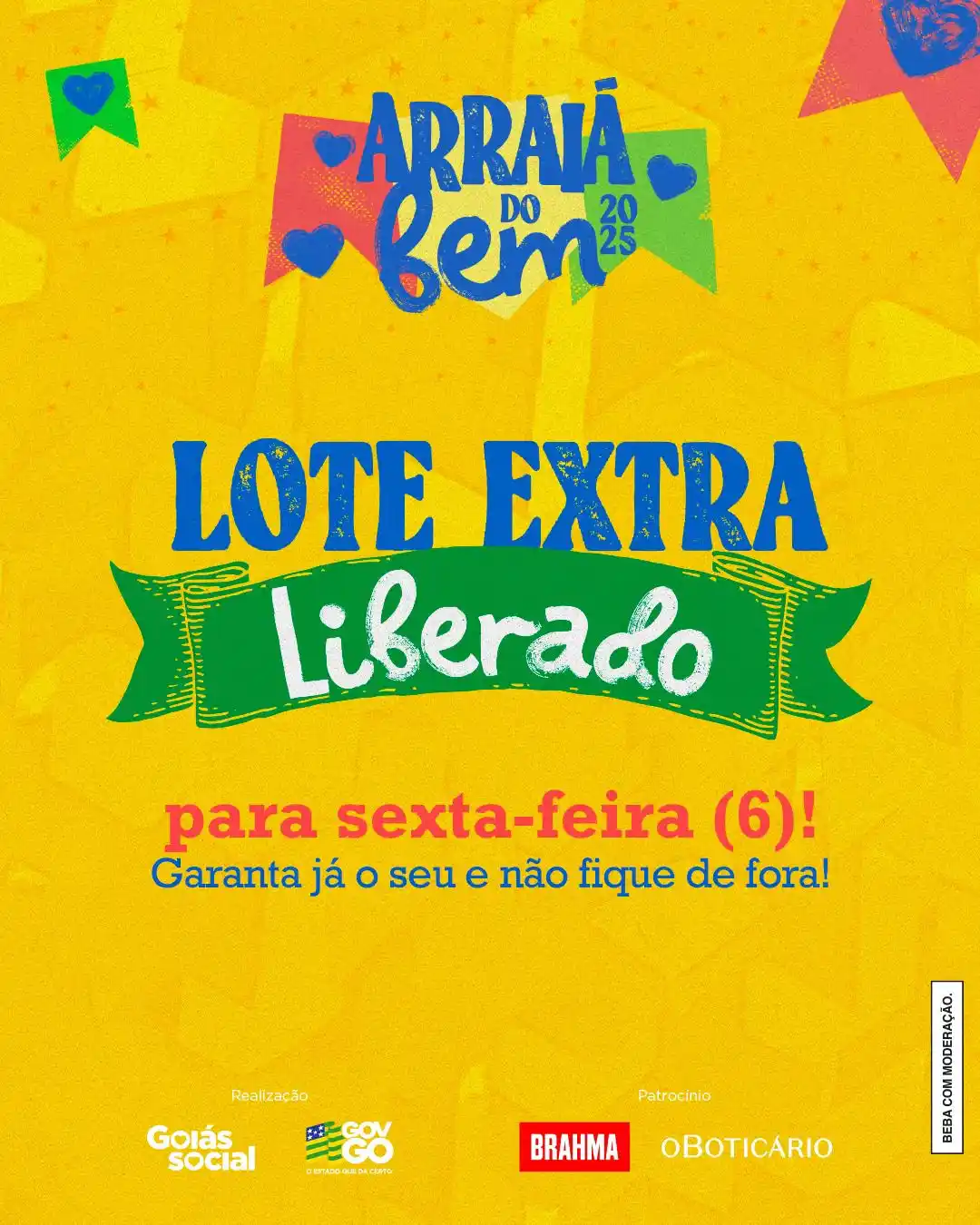 Image from Governo de Goiás: ATENÇÃO, ATENÇÃO! ⚠️ Atendemos aos pedidos de quem não quer ficar de...