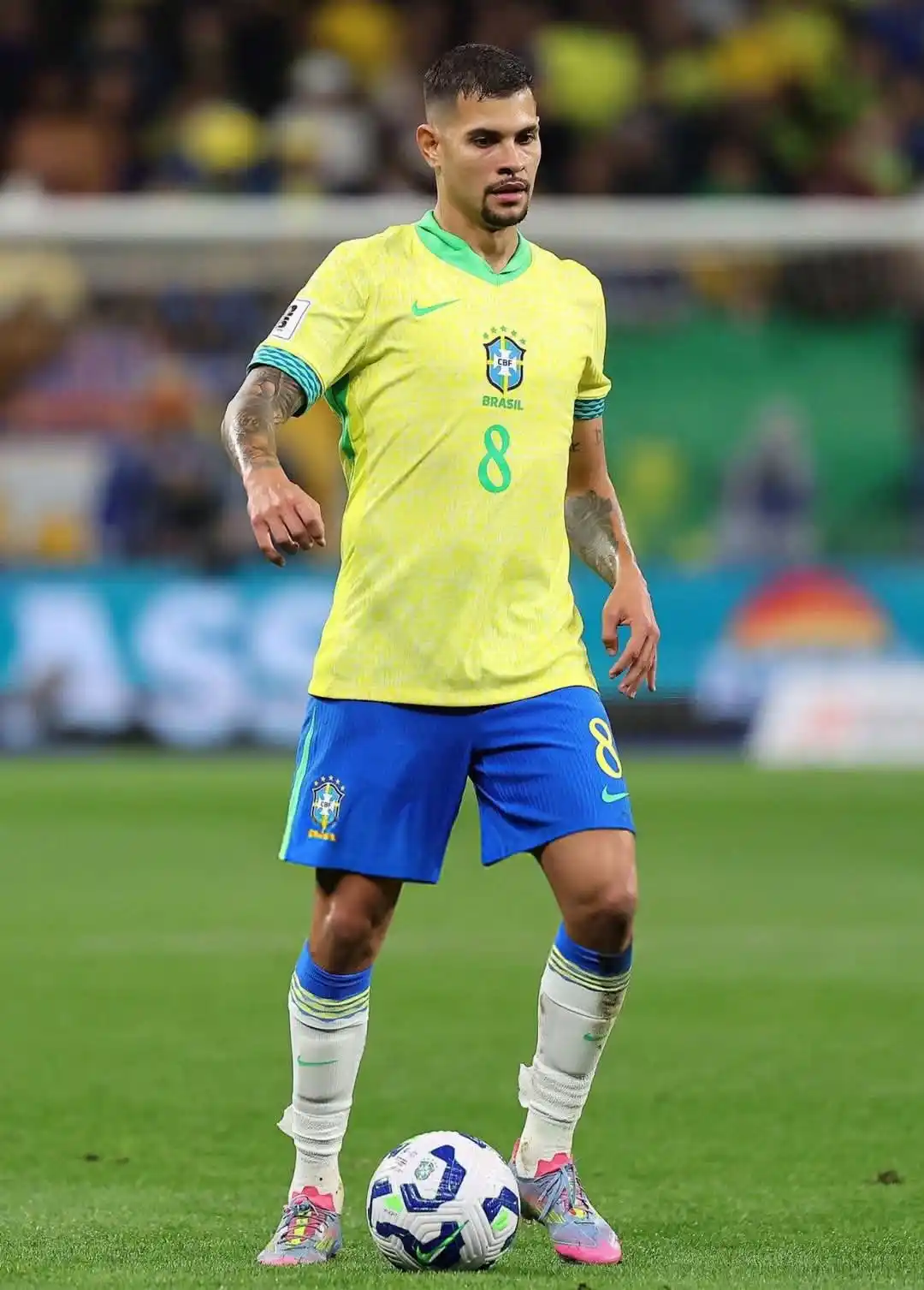 Image from BRAZIL FANS KERALA: Bruno Guimarães' great match today.  The performance that was needed t...