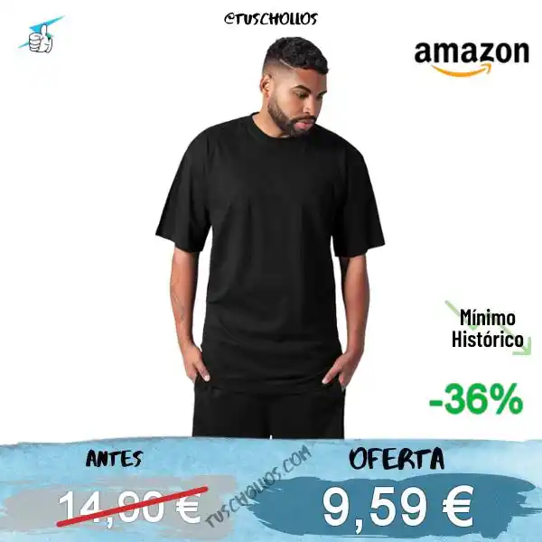 Image from Tuschollos - Ofertas, Chollos Y Gangas Todos Los Días De Amazon, Miravia Y Aliexpress!!!: *🏷🛍CAMISETA URBAN CLASSICS EN OFERTAZA!* <a class="text-blue-500 hov...