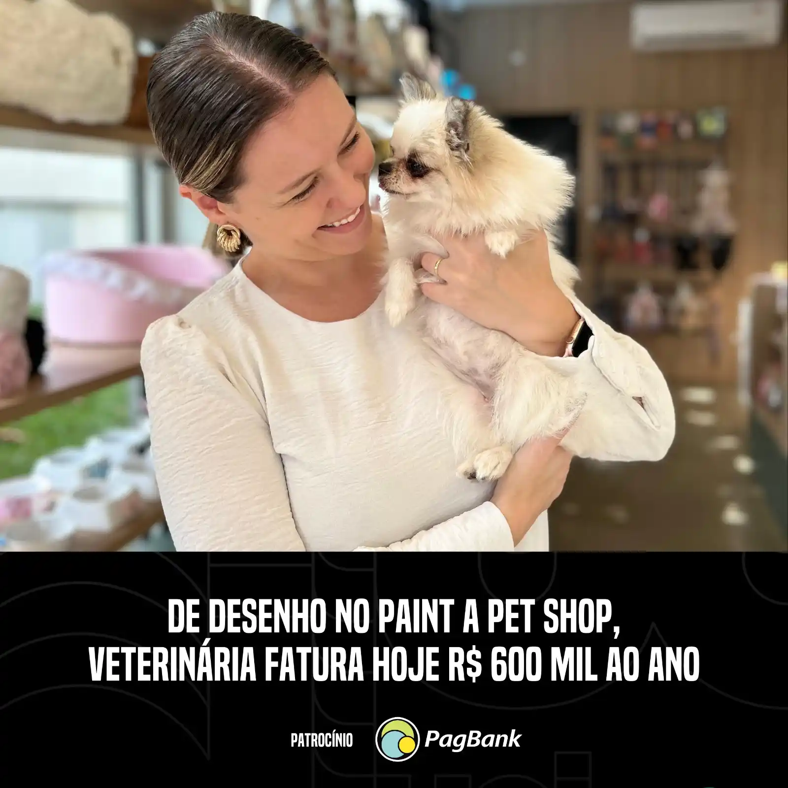 Image from UOL | Economize e invista: *CASE DE SUCESSO NO MERCADO PET* 🐶 Um "arcaico" desenho no paint foi...