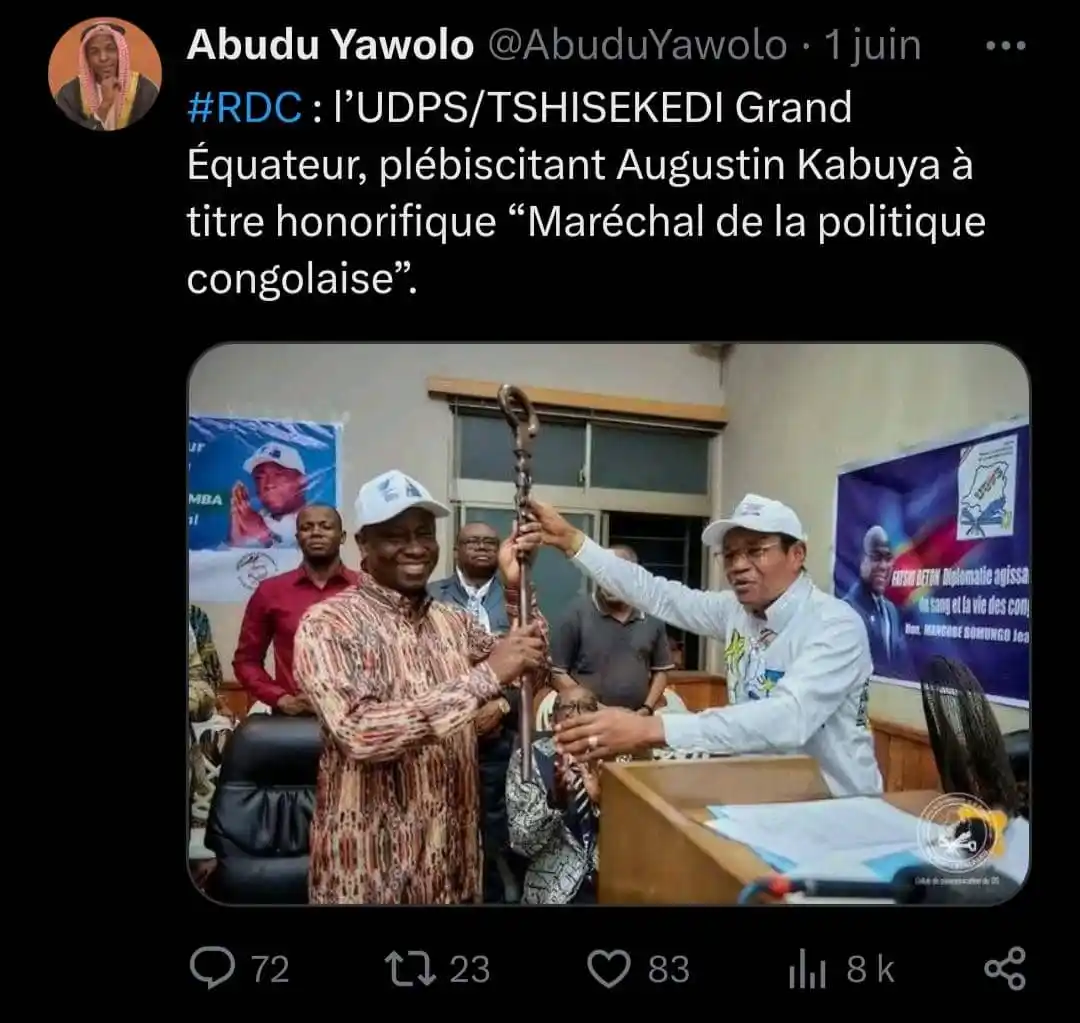 Image from Les Vrais Révolutionnaires (VR): C'est quel Grand Équateur sa🤔?...