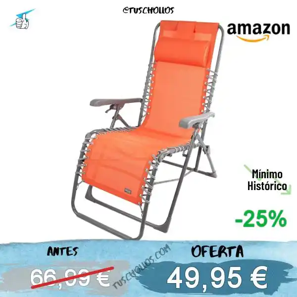 Image from Tuschollos - Ofertas, Chollos Y Gangas Todos Los Días De Amazon, Miravia Y Aliexpress!!!: *🏖CÓMODA SILLA DE PLAYA AKTIVE EN REBAJA!!* <a class="text-blue-500 ...
