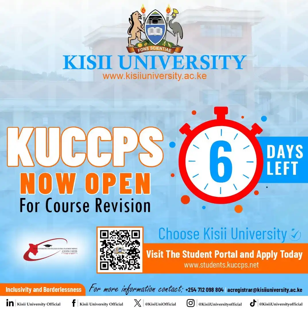 KISII UNIVERSITY post