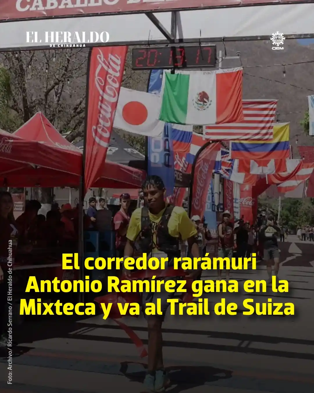 Image from El Heraldo de Chihuahua: 🏅 ⛰️ Desde las entrañas de la Sierra Tarahumara hasta las cumbres del...