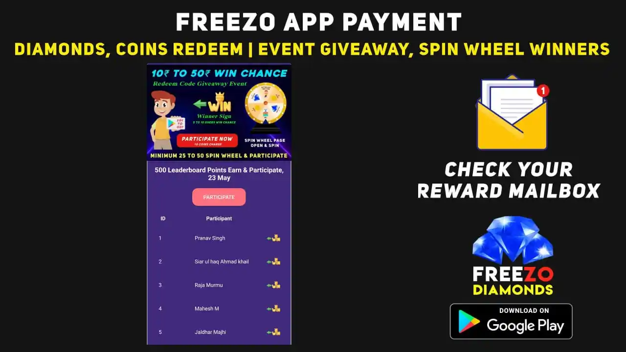 Image from SG ESPORTS: Diamonds Or Coins Redeem, Spin Wheel Winners, Event Winners Payment Se...